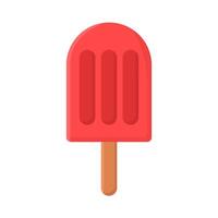 ilustración de helado vector