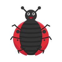 Illustration of ladybug vector