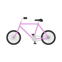 Bicycle transportation illustration vector