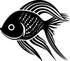 Angelfish - High Quality Vector Logo - Vector illustration ideal for T-shirt graphic