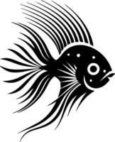 Angelfish - Minimalist and Flat Logo - Vector illustration