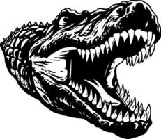 Crocodile - High Quality Vector Logo - Vector illustration ideal for T-shirt graphic