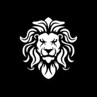 Lion - Minimalist and Flat Logo - Vector illustration