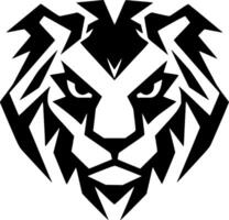 tigre, minimalista y sencillo silueta - vector ilustración