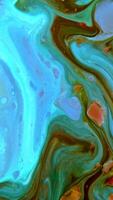 Vertical Liquid Color Paint Patterns Texture Top View. Multicolor Liquid Paint Surface. video