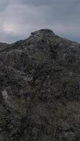 Vertikale Video von Berg Landschaft