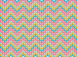 Modern periodic colorful zigzag background pattern vector