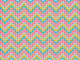 Modern periodic colorful zigzag background pattern vector