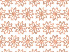 decorative abstract flower seamless pattern vector