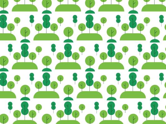 green tree with forestry landscape national park background pattern