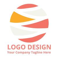 resumen diseño concepto para marca logo, vector