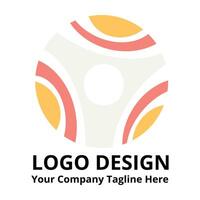 resumen diseño concepto para marca logo, vector