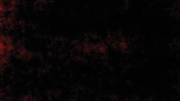 Distressed red grunge texture on dark background, vector