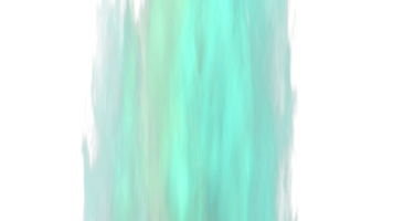 a blue and green watercolor painting on transparent background png