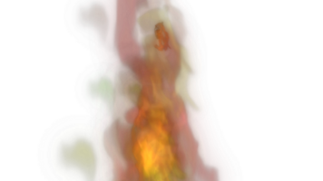 a fire is burning on a transparent background png