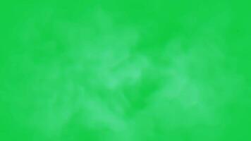 nebbia, nebbia, Fumo, nebbioso effetto animazione copertura su verde schermo sfondo video