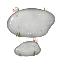 Illustration of stone walkway png