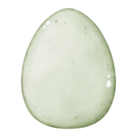 Easter egg illustration for decoration png