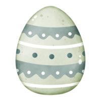 Easter egg illustration for decoration png