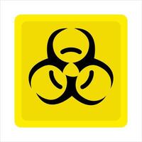 radiation board illustration vector