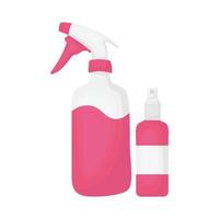 Illustration of spray bottle vector