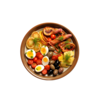AI generated Choripn food dish on transparent background PNG image