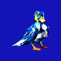 Blue Duck vector