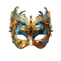 AI generated Carnival Mask on transparent background PNG image