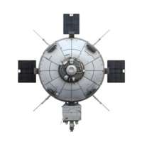 AI generated Satellite on transparent background PNG image