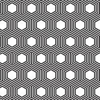 Hexagonal vector pattern background