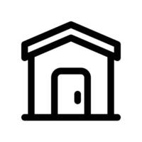 home icon. vector line icon for your website, mobile, presentation, and logo design.