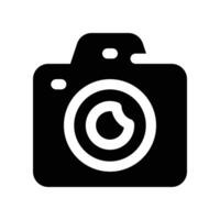 camera icon. vector glyph icon for your website, mobile, presentation, and logo design.