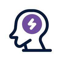 brainstorm icon. vector dual tone icon for your website, mobile, presentation, and logo design.