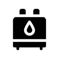 gas icon. vector glyph icon for your website, mobile, presentation, and logo design.