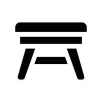 table icon. vector glyph icon for your website, mobile, presentation, and logo design.