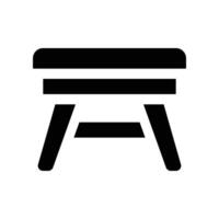 table icon. vector glyph icon for your website, mobile, presentation, and logo design.