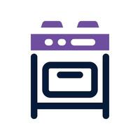 oven icon. vector dual tone icon for your website, mobile, presentation, and logo design.