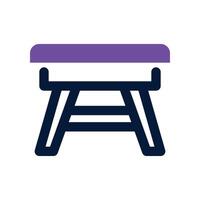 table icon. vector dual tone icon for your website, mobile, presentation, and logo design.