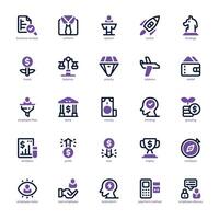 Business Analyst  icon pack for your website, mobile, presentation, and logo design. Business Analyst  icon dual tone design. Vector graphics illustration and editable stroke.