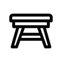 table icon. vector line icon for your website, mobile, presentation, and logo design.