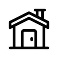 home icon. vector line icon for your website, mobile, presentation, and logo design.