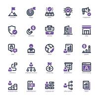 Business Analyst  icon pack for your website, mobile, presentation, and logo design. Business Analyst  icon dual tone design. Vector graphics illustration and editable stroke.