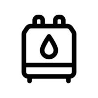 gas icon. vector line icon for your website, mobile, presentation, and logo design.
