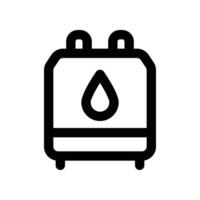 gas icon. vector line icon for your website, mobile, presentation, and logo design.