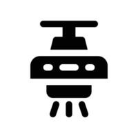 lamp icon. vector glyph icon for your website, mobile, presentation, and logo design.