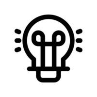 solution icon. vector line icon for your website, mobile, presentation, and logo design.
