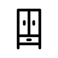 closet icon. vector line icon for your website, mobile, presentation, and logo design.