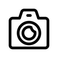 camera icon. vector line icon for your website, mobile, presentation, and logo design.