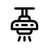 lamp icon. vector line icon for your website, mobile, presentation, and logo design.