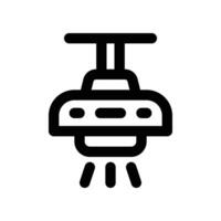 lamp icon. vector line icon for your website, mobile, presentation, and logo design.